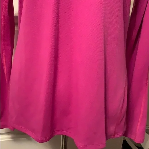 Under armour pink 1/4 zip, hidden key pocket, med - Picture 3 of 11